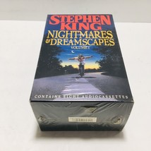 Nightmares &amp; Dreamscapes Volume 1 Stephen King (8) AudioCassettes NEW SEALED - £53.02 GBP