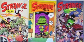 Marvel Comics Strange Tales Comic Lot Issue #'s 1 - 2 & 3 Nm - $6.78