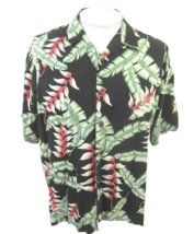 KOKO ISLAND Men Hawaiian ALOHA shirt pit to pit 27 sz XL rayon luau camp... - £17.85 GBP