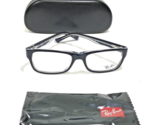 Ray-Ban Eyeglasses Frames RB5268 5739 Navy Blue Clear Rectangular 52-17-135 - $74.58