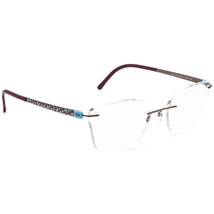 Silhouette Eyeglasses 4548 40 6064 Titan Gunmetal Rimless Austria 55[]19... - £117.94 GBP