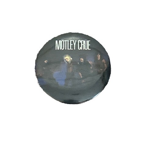 Vintage Motley Crue 1983 Concert Pin Pinback Bi Rite Enterprises Inc CHG... - $5.00