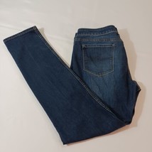 Arizona Jean Co Women/Ladies Jeans Super Skinny Dark Wash Blue Size 13 Average  - £15.30 GBP