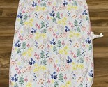 Cloud Island Floral Flowers Fleece Pink Sherpa Baby Blanket 39”x29.5” - £13.66 GBP