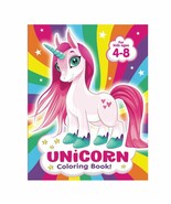 100 Page Children’s Colouring book, Large Size Girls Unicorn Coloring Book - $10.50 CAD