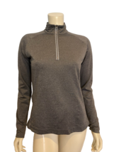 Slazenger Women's 1/4 Zip Pullover Grey XS - $18.99