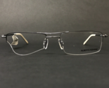 Alberto Romani Eyeglasses Frames AR 705 GM Light Gunmetal Half Rim 54-17... - $51.21