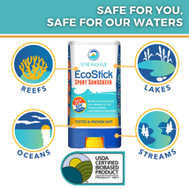 STREAM2SEA EcoStick SPF 35 Mineral Sunscreen Stick, 2.5 Oz. image 5