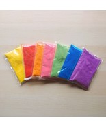 Holi Gulal Abir Festival Color Party Powder - 7 Colors in 100g bags (Free Ship) - £23.97 GBP