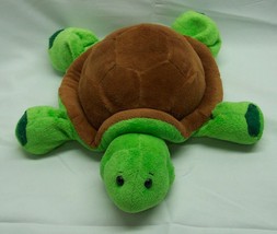Ganz Webkinz Cute Green &amp; Brown Turtle 10&quot; Plush Stuffed Animal Toy - £11.87 GBP