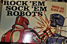 Rock &#39;em Sock &#39;em Robots Mattel Games (New) 2001 - £26.84 GBP