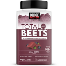 Force Factor Total Beets, Beet Root Superfood Soft Chews, Acai Berry (90 Ct.) - $31.62