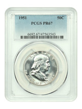 1951 50C PCGS PR67 - $1,833.30