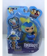 Fingerlings Interactive Baby Monkey Leo Blue - Touch Reacts 70+ Sounds -NIP - $18.76