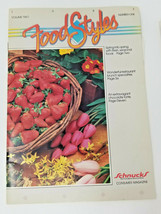Schnucks Grocery Food Styles Magazine with Coupons Vintage 1987 - $15.15