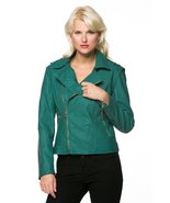 High Secret Women Faux Leather moto Jacket - $75.45