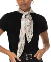 Square Butterfly Scarf INC International Concepts MSRP $32.50 Cream - £7.47 GBP