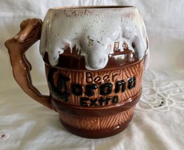 Vintage Corona Extra Large Beer Mug w Nude Handle - $19.79