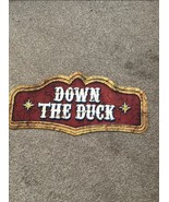 Spirit Halloween  Down The Duck Metal Sign 2024 ISE - $87.03