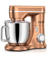 Tilt-Head Food Mixer with Dough Hook, Wire Whisk, Flat Beater - €219,88 EUR