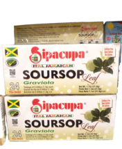 3 Packs Of 24 Tea Bags Sipacupa Soursop Healthy Tea Bags - £19.03 GBP