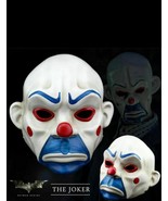 New Batman Dark Knight Joker Clown Bank Robber 1:1 Wearable Halloween Ma... - €181,12 EUR