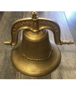 Vtg C.S. Bell Co. Large Cast Iron Dinner Farm Church School Antique 16” - $5,428.29 MXN