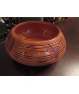 TESA RED CLAY POTTERY SOUTHWESTERN STYLE  ROUND 3 1/4 X 6 1/2&quot; DIAM, [SW2] - $86.88 CAD