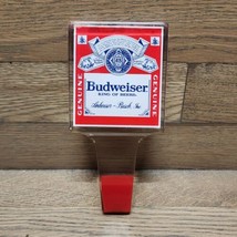 Vintage Budweiser King of Beers Acrylic Beer Tap Handle Shorty 6" x 3" - $18.33