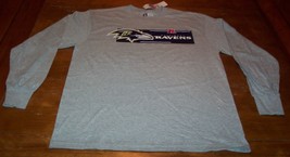 BALTIMORE RAVENS NFL FOOTBALL LONG SLEEVE T-Shirt LARGE NEW w/ TAG - $24.74
