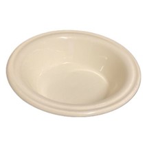 Vintage LAUFFER 2-Bowls USA Stoneware Cereal Soup Cup Cream - £23.30 GBP