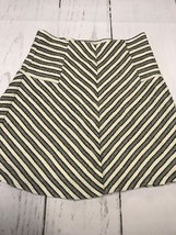 Ann Taylor Loft Women&#39;s Skirt White Gray and Black Fit and Flare Skirt S... - $6.93