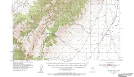 Spruce Mtn. 4 Quadrangle Nevada 1953 Topo Map Vintage USGS 15 Minute Topographic - £12.63 GBP