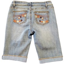 Circuits of Consciousness Women Shorts Size 6 Blue Jean Stretch Preppy B... - £11.32 GBP
