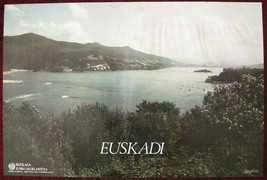 Original Poster Spain Basque Euskadi Bizkaia Sea - £34.76 GBP