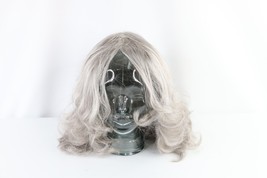 Deadstock Vintage 70s Womens Size Regular Japan Kanekalon Hair Wig Gray Silver - £54.17 GBP