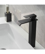 BWE Waterfall Single Hole Single Handle Bathroom Sink Faucet W/ Pop-up D... - $918.52 MXN