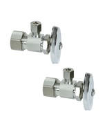 Pack of 2 BrassCraft 1/2&quot; Compression Inlet 1/4&quot; Outlet Multi-Turn Angle... - €17,08 EUR
