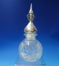 Shiebler Sterling Silver Liquor Bottle with Cut Crystal #4852 c.1900 (#5719) - £739.82 GBP