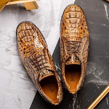 Kratos Genuine Caiman Crocodile Fashion Sneaker Rustic Orix image 6