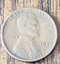 1929 P Philadelphia Mint Lincoln Wheat Cent - £1.54 GBP