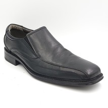 Dockers Men Slip On Bicycle Toe Loafers Size US 11.5M Black Leather - $17.22