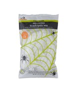Glow-In-The-Dark Stretch Spider Web Decoration, White, 90.5&quot;, Halloween by - $271.51 MXN