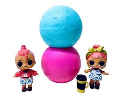 LOL Surprise Block Party Boo Brother &amp; Sister Dolls With Empty Ball Accessories - £11.78 GBP