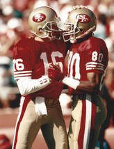 JOE MONTANA &amp; JERRY RICE 8X10 PHOTO SAN FRANCISCO 49ers PICTURE FOOTBALL... - $4.94