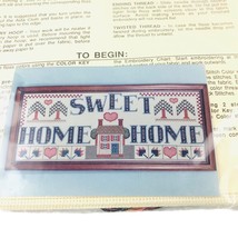 Design Works HOME SWEET HOME Counted Cross Stitch 9&quot; x 22&quot; 9205 Unopened... - £10.22 GBP