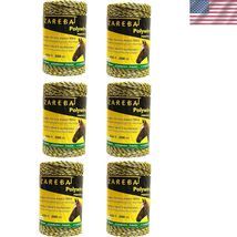 Systems PW656Y6-Z Polywire 200m 6-Conductor Portable Electric-Fence Rope... - $278.93