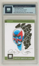 VOA Authentication Rick Leonardi Original Marvel Art Sketch Card Spiderm... - $158.39