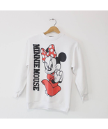 Vintage Kids Walt Disney Minnie Mouse Sweatshirt Large - £44.08 GBP