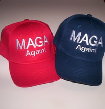 MAGA Again! Embroidered Trump Hat Red Blue Make America Great Again Again! New! - $16.95